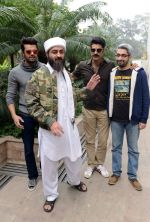 Praduman Singh, Manish paul, Sikander Kher & Abhishek Sharma promote Bin Laden in Delhi on 18th Feb 2016